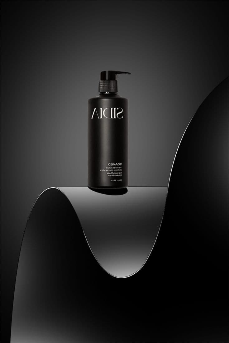 Luxury Black Lotion Bottle
